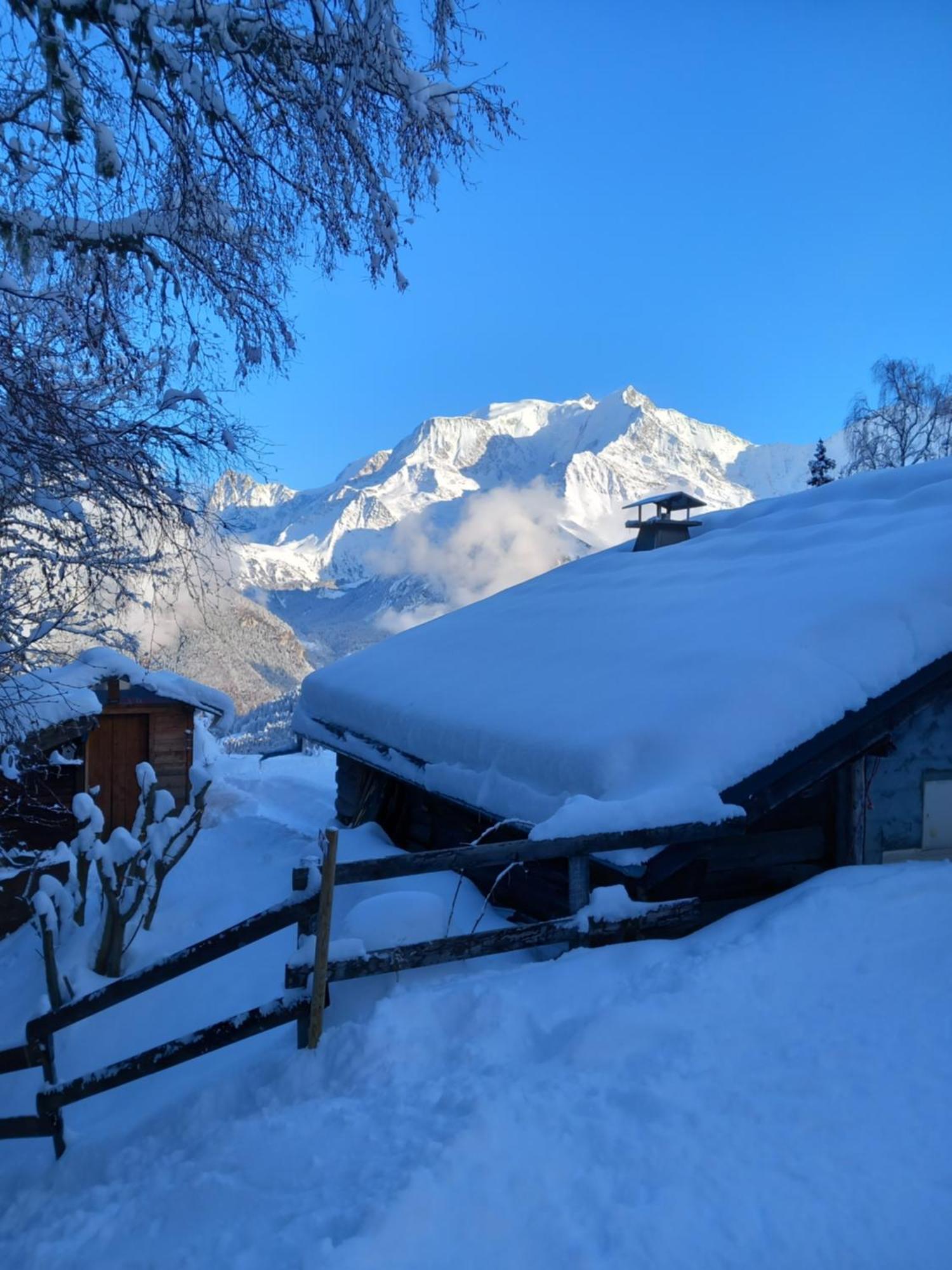 Joli Studio A St Gervais Les Bains Saint-Gervais-les-Bains Exteriör bild